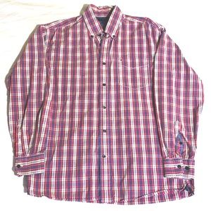 🟢 Brand new Tommy Hilfiger size medium plaid longsleeve button up